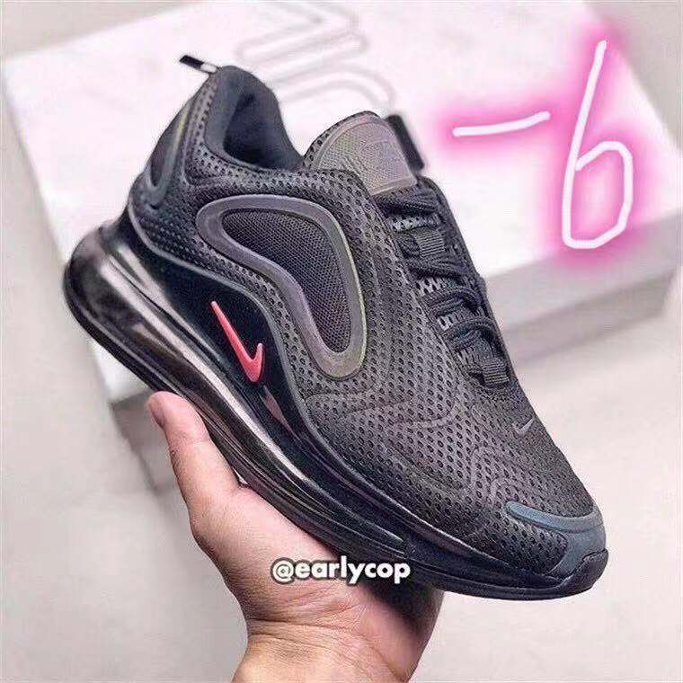 New Nike Air Max 720 Black Red Shoes